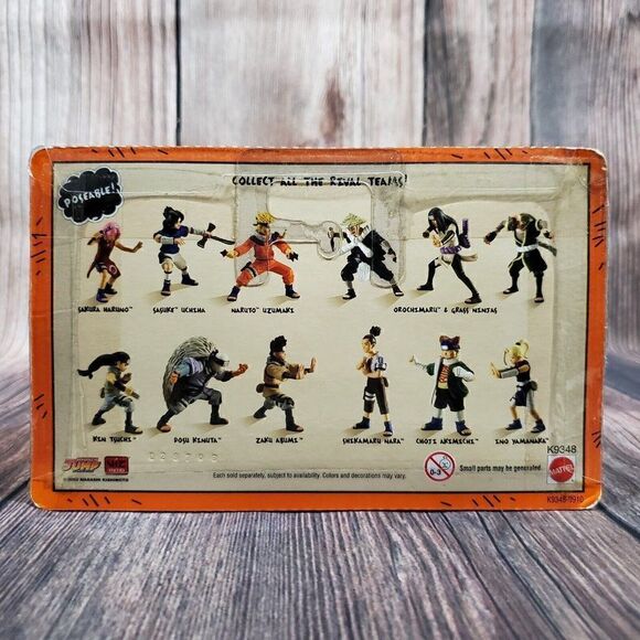 Read 2007 Mattel Shonen Jump Naruto Squad 7 action figure Sasuke Naruto Sakura. - Picture 2 of 11